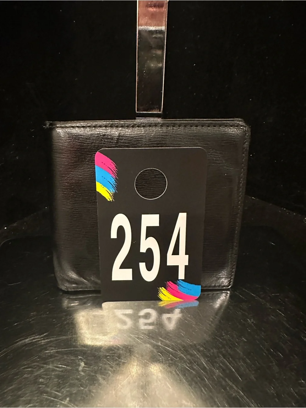Balenciaga# 254 VINTAGE Leather Wallet